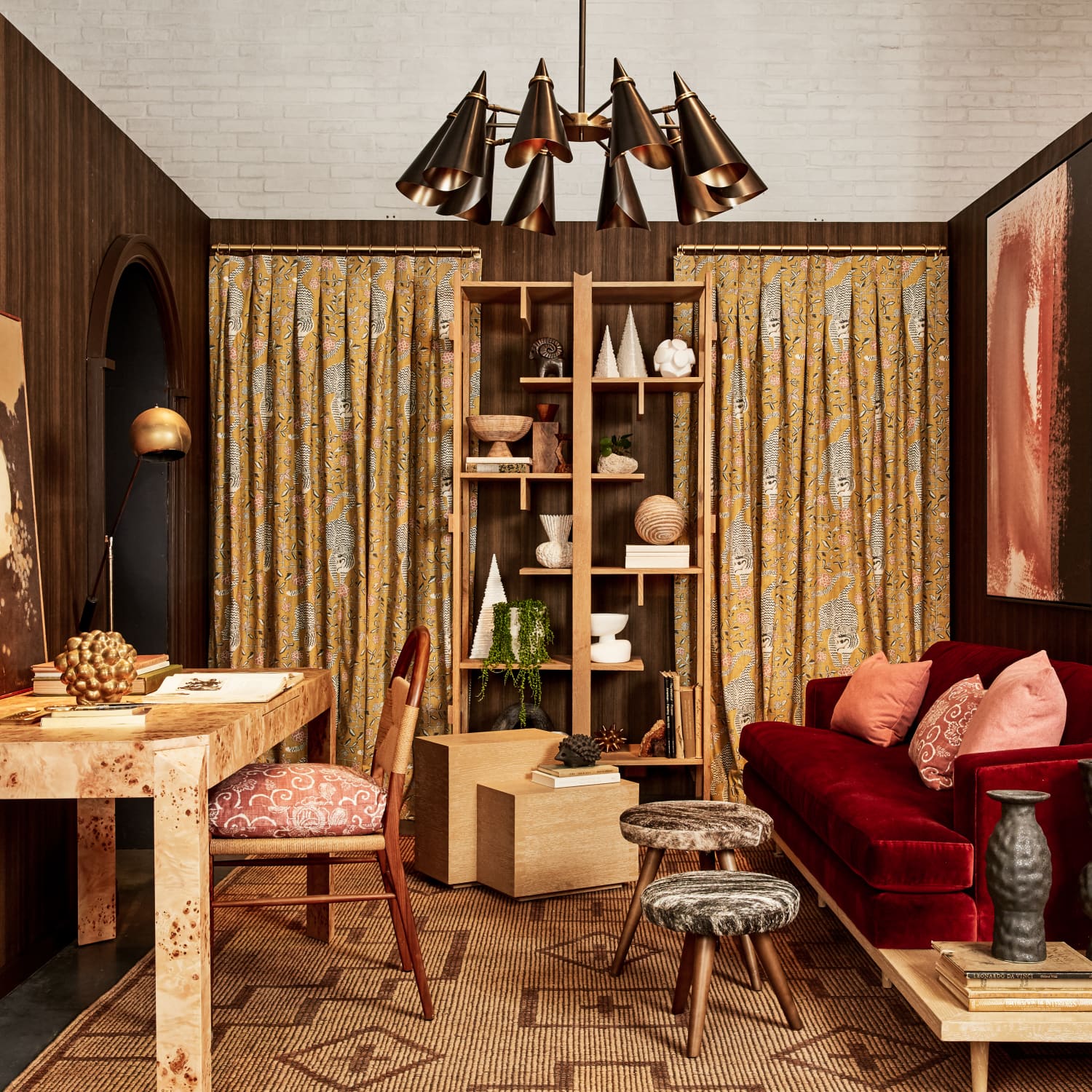 This Counterintuitive Art Selection Tip Can Make Small Spaces Look